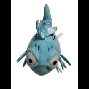 MerryMakers Pout Pout Fish Doll Toy Plush Blue Fish 7” Book Character 2008